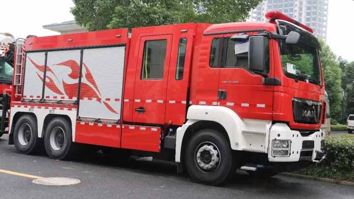 安普多款抢险救援消防车浙江顺利交付 - 卡车动