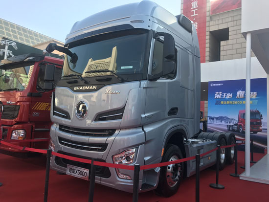 陕汽重卡2018年主推高端车型德龙x6000