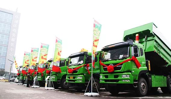 中国重汽新斯太尔引领盐城、绍兴智能渣土车市场