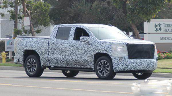 谍照放出 2019款GMC Sierra 1500大曝光