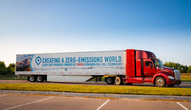 丰田推第二代氢燃料电池<font color=red>卡车</font> 零排放仍是发展目标