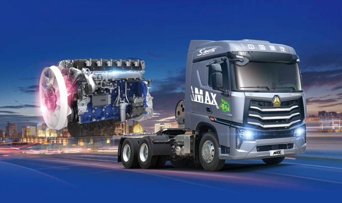 中国重汽豪沃max530燃气重卡省下即多赚 - 卡车动态-环球卡车网