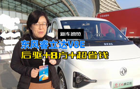 东风睿立达V8E，后驱+8方大容积,超省钱~